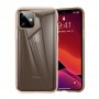 iPhone 11 BASEUS Drop-resistant TPU Cover - Gennemsigtig Guld