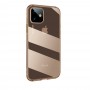 iPhone 11 BASEUS Drop-resistant TPU Cover - Gennemsigtig Guld