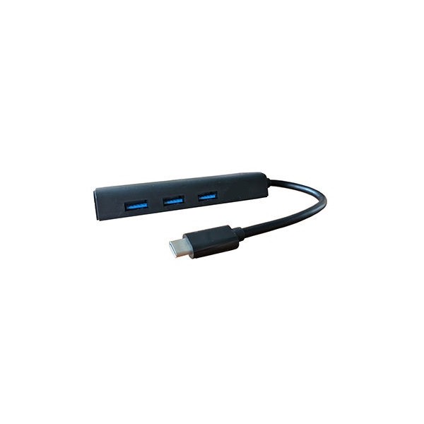 4 IN 1 Type-C USB Hub Multifunktionalt Hub USB-A og 3,5 mm Jack