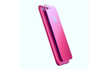 BASEUS 3D Silk-screen Bag Glas til iPhone 7 Plus - Rød