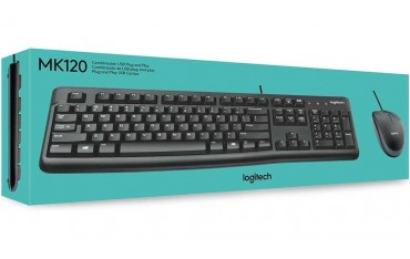 LOGITECH MK120 Tastatur og Mus