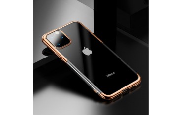 iPhone 11 PRO BASEUS Shining Series Plated TPU Cover - Guld