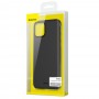 iPhone 11 PRO BASEUS Ultra Thin Matte Cover - Sort