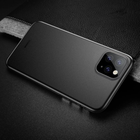iPhone 11 PRO BASEUS Ultra Thin Matte Cover - Sort