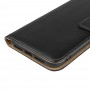 iPhone 11 PRO Genuine Læder Etui - Sort