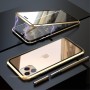 iPhone 11 PRO LUPHIE Magnetisk Cover med Beskyttelsesglas til Bagsiden - Guld