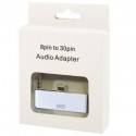 iPhone SE / 5S / 5 30PIN Female til Lightning 8PIN Male Audio Adapter