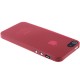 0.3 mm Ultra Tynd Polycarbonate TPU Cover til iPhone 5/5S - Rød