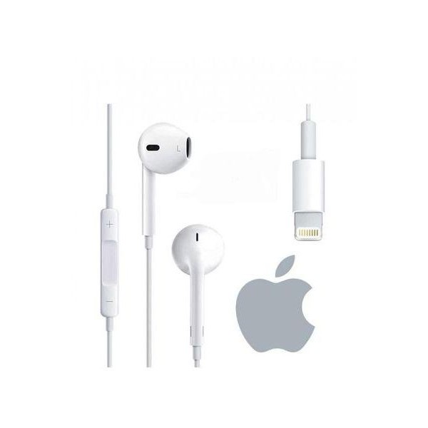 Apple Originalt EarPods med Lightning-stik (MMTN2ZM/A) - Hvid
