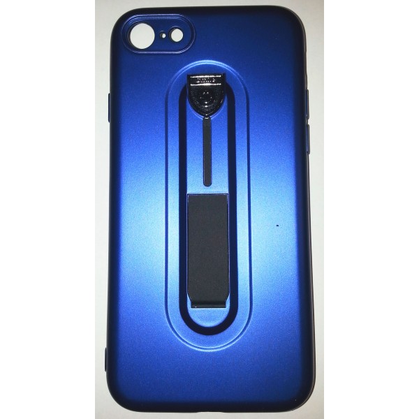 CASE iPhone 8 Cover med Fast Holder - Blå
