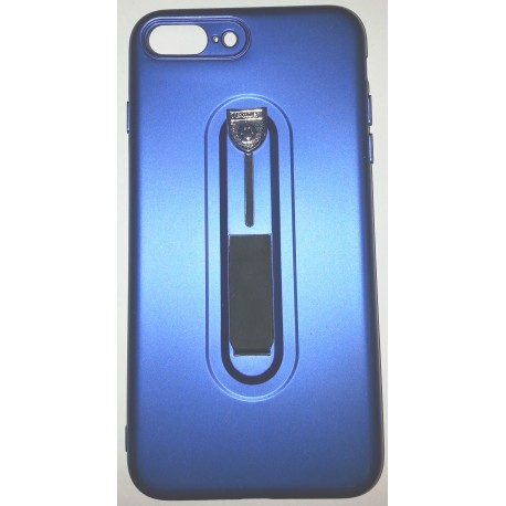 CASE iPhone 8plus Cover med Fast Holder - Blå
