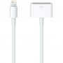 Original APPLE Lightning til 30-PIN Kabel Adapter MD824ZM/A - 0,2 M