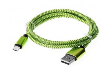 Type-C USB Kabel - Grøn