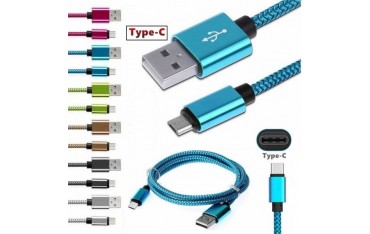 Type-C USB Kabel - Lilla