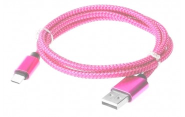 Type-C USB Kabel - Pink