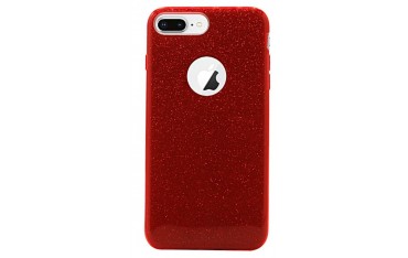 iPhone 6 Plus / 6S Plus All-around Glimmer Beskyttelse Cover - Rød