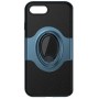 Magnetisk Ring iPhone 7/7 Plus Cover - Sort og Blå