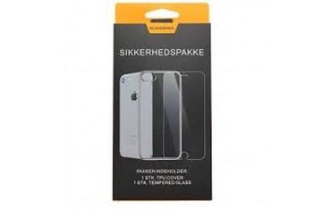 Sikkerhedspakke til iPhone 7 Plus / iPhone 8 Plus