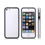 Linear EX SGP Case Plastik Kombination Bumper med Knapper til iPhone 5 - SORT