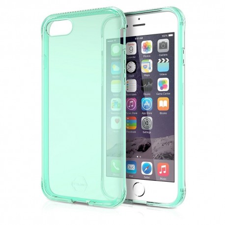 ITSKINS Antishock Gel Case Cover til iPhone SE(2020) / 7 / 8 -  Gennemsigtig-Lilla