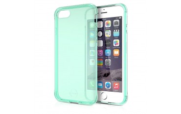 ITSKINS Antishock Gel Case Cover til iPhone SE(2020) / 7 / 8 -  Gennemsigtig-Grøn