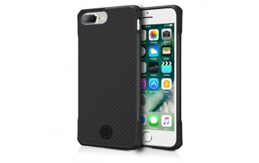 ITSKINS Antishock Carbon Case Cover til 7 Plus / 8 Plus -  Sort