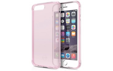 ITSKINS Antishock Gel Case Cover til iPhone 6 Plus / 7 Plus / 8 Plus -  Gennemsigtig-Pink