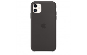 APPLE Original Silikone Cover til iPhone 11 - Sort