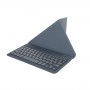 Universal Bluetooth Keyboard m. Dansk Tastatur Læder Origami Case Blå 9"-11"