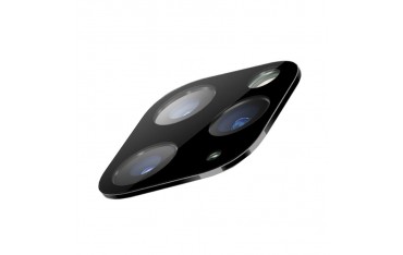 iPhone 11 Pro / 11 Pro Max Kamera Linse Beskyttelsesglas - Sort