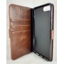 FASHION iPhone 7 Plus / 8 Plus PU Læder Etui - Brun