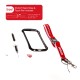 DRACO VENTARE A ALUMINUM BUMPER - TIL IPHONE 5/5S - SORT