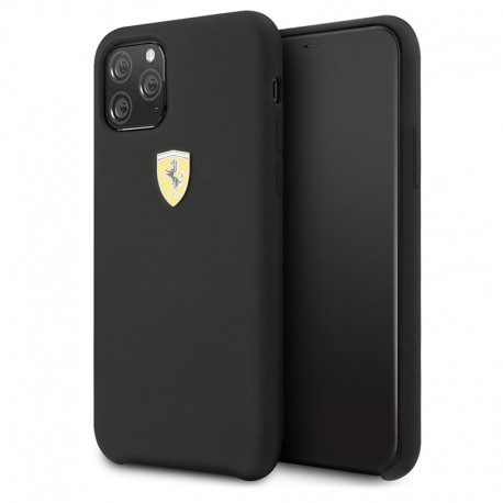 SCUDERIA FERRARI iPhone 11 Pro Max Silikone Cover - Sort