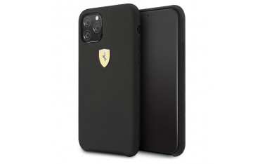SCUDERIA FERRARI iPhone 11 Pro Max Silikone Cover - Sort