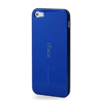 iFace TPU Cover til iPhone 5 & 5S - Blå