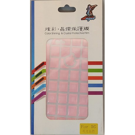 3D Sticker til iPhone SE / 5S / 5 Pink