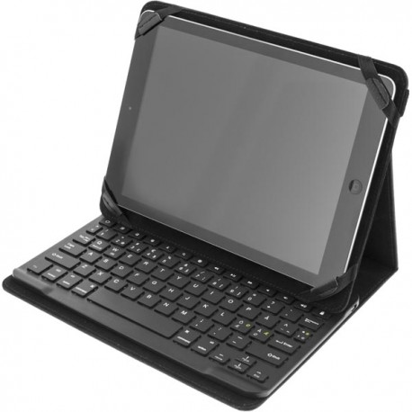 DELTACO Tablet holder med tastatur (Nordisk layout)