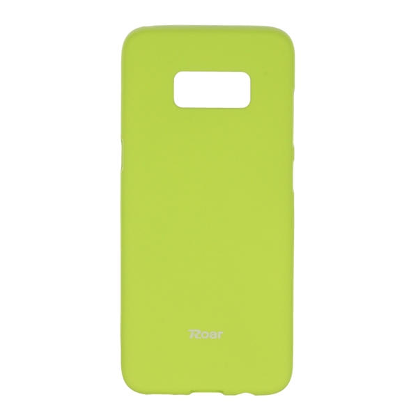 Roar Colorful Jelly Cover til Samsung Galaxy S8 Plus - Lime