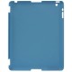 4-fold Slim Smart Etui Companion Cover til iPad 4 / new iPad (iPad 3) / iPad 2 (Blå)