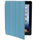 4-fold Slim Smart Etui Companion Cover til iPad 4 / new iPad (iPad 3) / iPad 2 (Blå)
