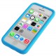 Hollow Dot TPU Cover til iPhone 5C - Blå