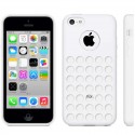 Apple iPhone 5C Hollow Dot TPU Cover Hvid