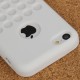 Hollow Dot TPU Cover til iPhone 5C - Hvid