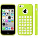 iPhone 5C Hollow Dot TPU Cover Grøn