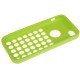 Hollow Dot TPU Cover til iPhone 5C - Grøn