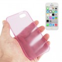 Apple iPhone 5C 0.3 mm Ultra Tynd Plast Cover Pink