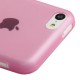 0.3 mm Ultra Tynd Plast Cover til iPhone 5C - Pink