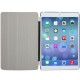 4-folding Slim Smart Cover Companion etui med Sleep & Wake-up Funktion til iPad Air (Sort)