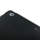 4-folding Slim Smart Cover Companion etui med Sleep & Wake-up Funktion til iPad Air (Sort)