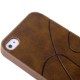 Kalaideng Oscar Series Flip læder etui til iPhone 4 / 4S (Coffee)